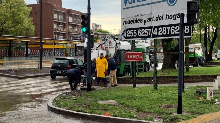 Intensificaron los controles en el sistema de desagües